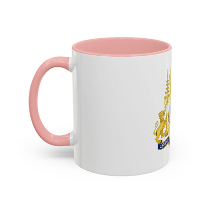 Royal arms of Cambodia - Accent Coffee Mug