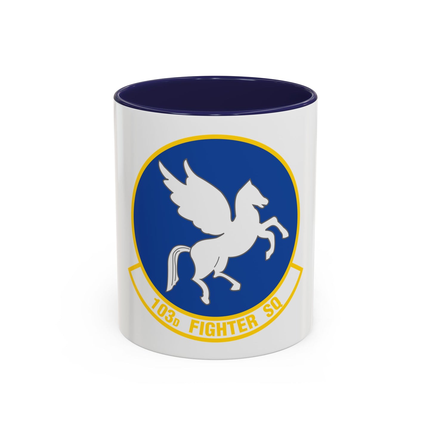 103d Fighter Squadron (U.S. Air Force) Accent Coffee Mug
