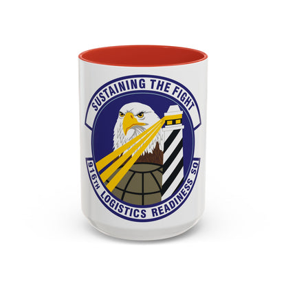 916th Logistics Readiness Squadron (U.S. Air Force) Accent Coffee Mug