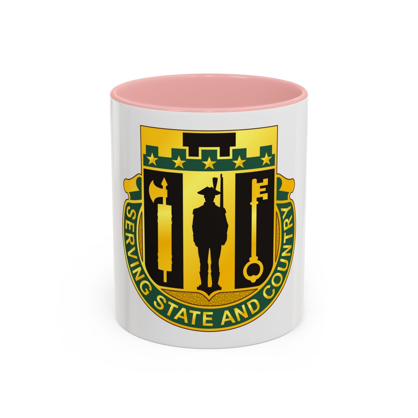 102 Military Police Battalion (U.S. Army) Accent Coffee Mug