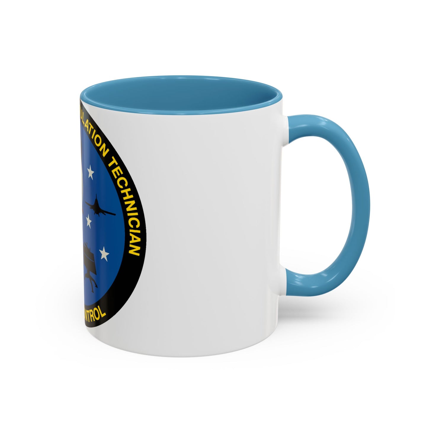 Advanced Weapons Simulation Tech Venom Ctrl (U.S. Air Force) Accent Coffee Mug