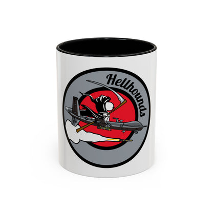 Hellbound Snoopy 20th ASq (U.S. Air Force) Accent Coffee Mug