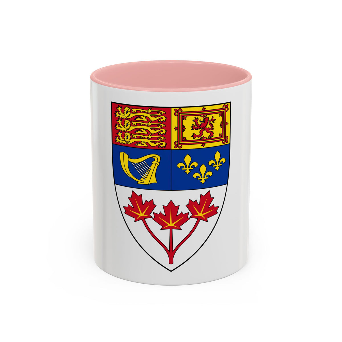 Arms of Canada (shield) - Accent Coffee Mug