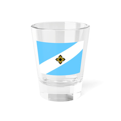 Flag of Madison Wisconsin 1962-2018 (United States) Shot Glass 1.5oz