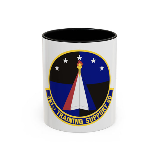 381st Training Support Squadron (U.S. Air Force) Accent Coffee Mug