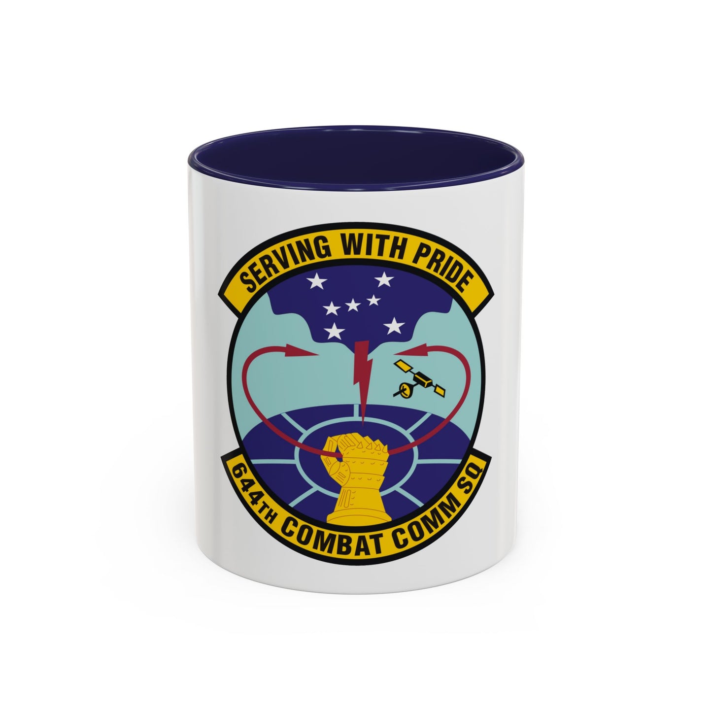 644th Combat Communications Squadron (U.S. Air Force) Accent Coffee Mug