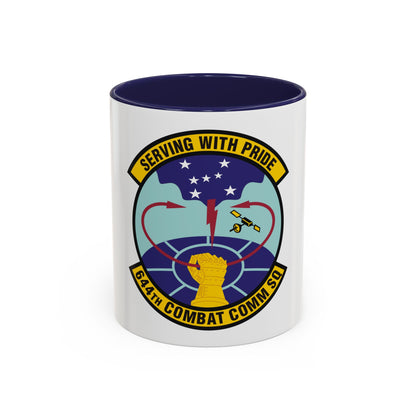 644th Combat Communications Squadron (U.S. Air Force) Accent Coffee Mug