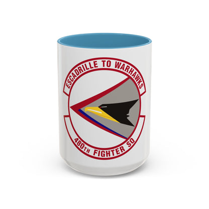 480th Fighter Squadron (U.S. Air Force) Accent Coffee Mug