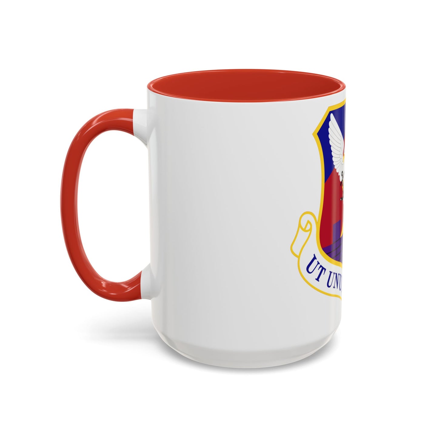 87th Air Base Wing Emblem (U.S. Air Force) Accent Coffee Mug