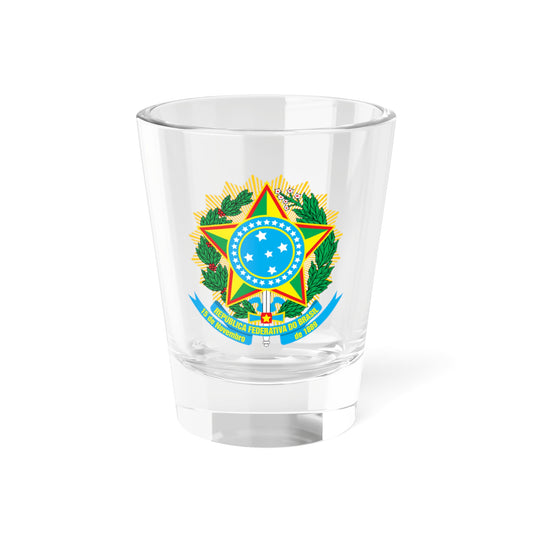 Coat of arms of Brazil - Shot Glass 1.5oz