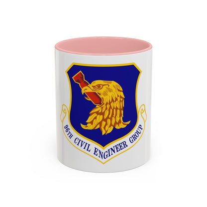 96 Civil Engineer Group AFMC (U.S. Air Force) Accent Coffee Mug