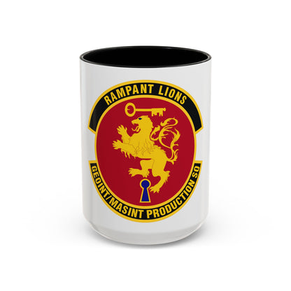 Geospatial Intelligence Measurement & Signatures Intelligence Production Squadron (U.S. Air Force) Accent Coffee Mug