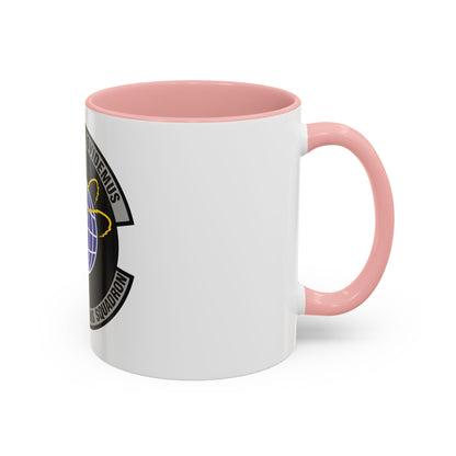 87th Communications Squadron (U.S. Air Force) Accent Coffee Mug