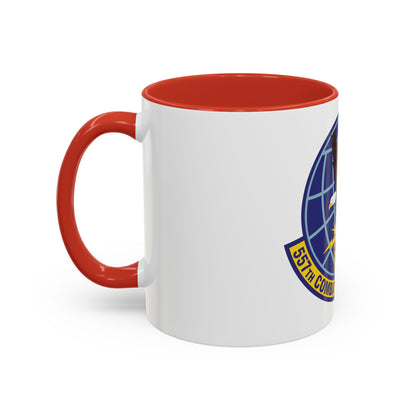 557th Combat Sustainment Squadron (U.S. Air Force) Accent Coffee Mug