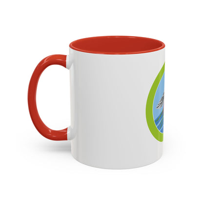 Fly Fishing (Boy Scout Merit Badge) Accent Coffee Mug