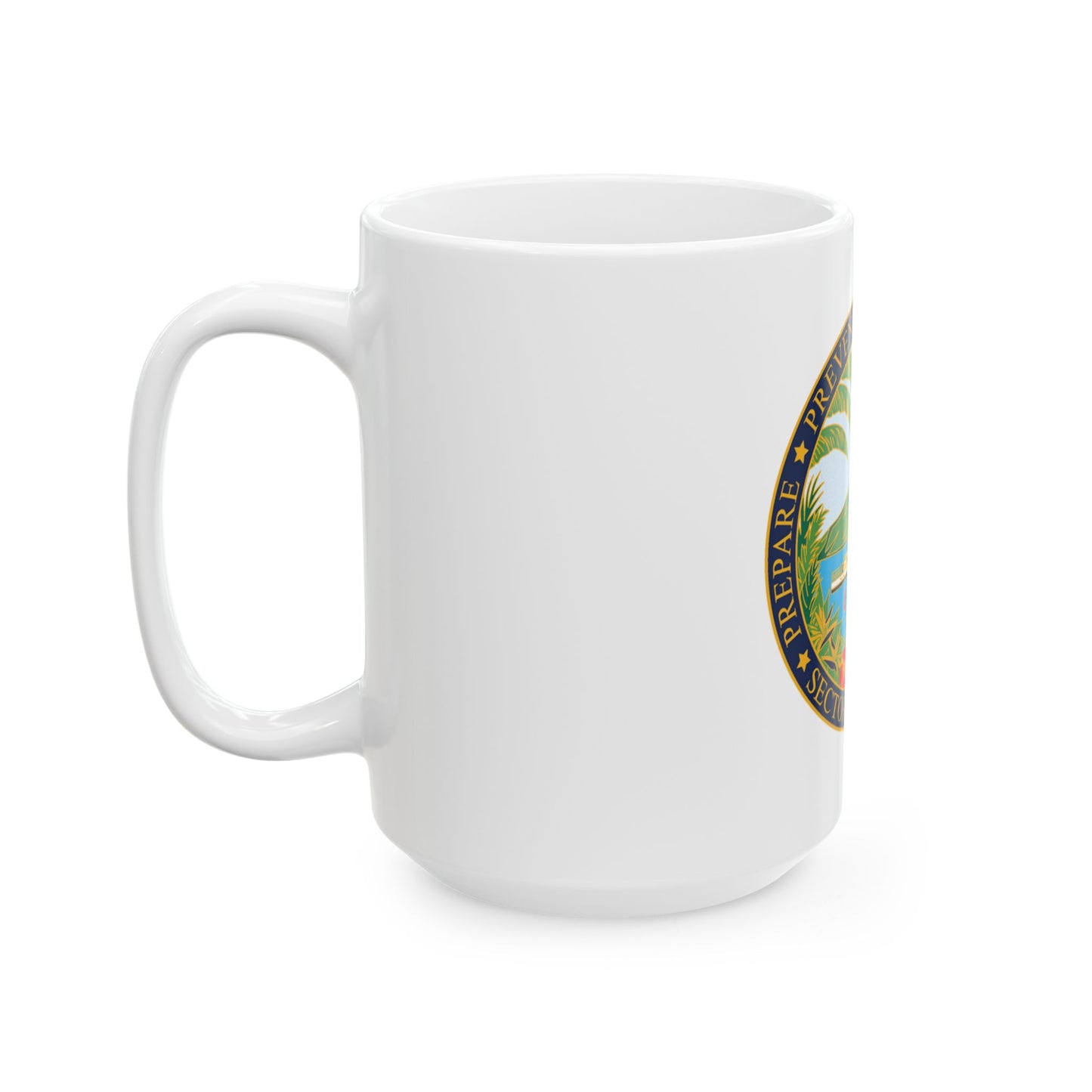 USCG Sector Honolulu (U.S. Coast Guard) White Coffee Mug