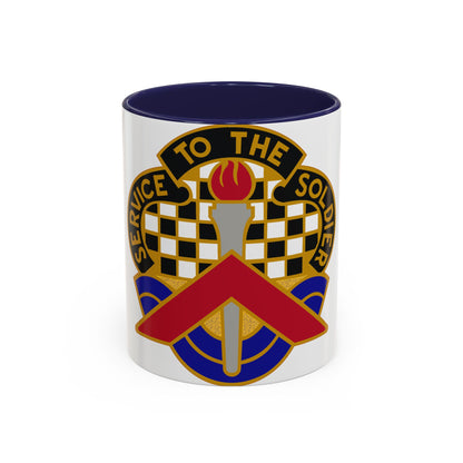 18 Personnel Services Battalion (U.S. Army) Accent Coffee Mug