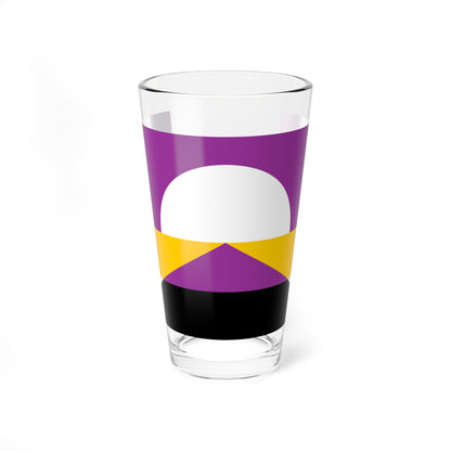 Flag of Countryside Kansas textless (United States) Pint Glass 16oz