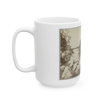Belle Plain Landing, Va. 005 (U.S. Civil War) White Coffee Mug