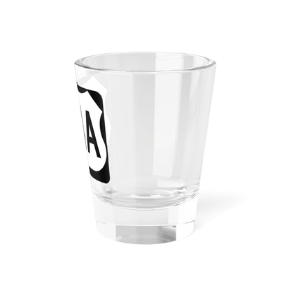 US 64A (North Carolina) (Road Sign) Shot Glass 1.5oz