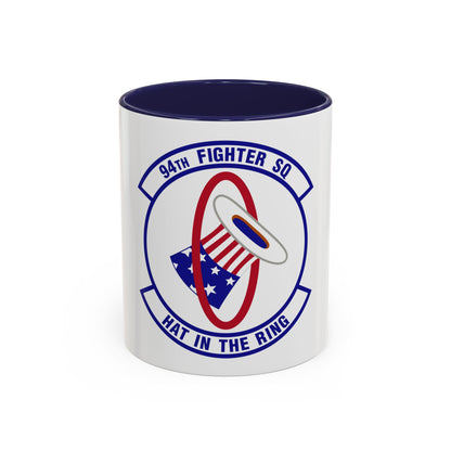 94 Fighter Squadron ACC (U.S. Air Force) Accent Coffee Mug