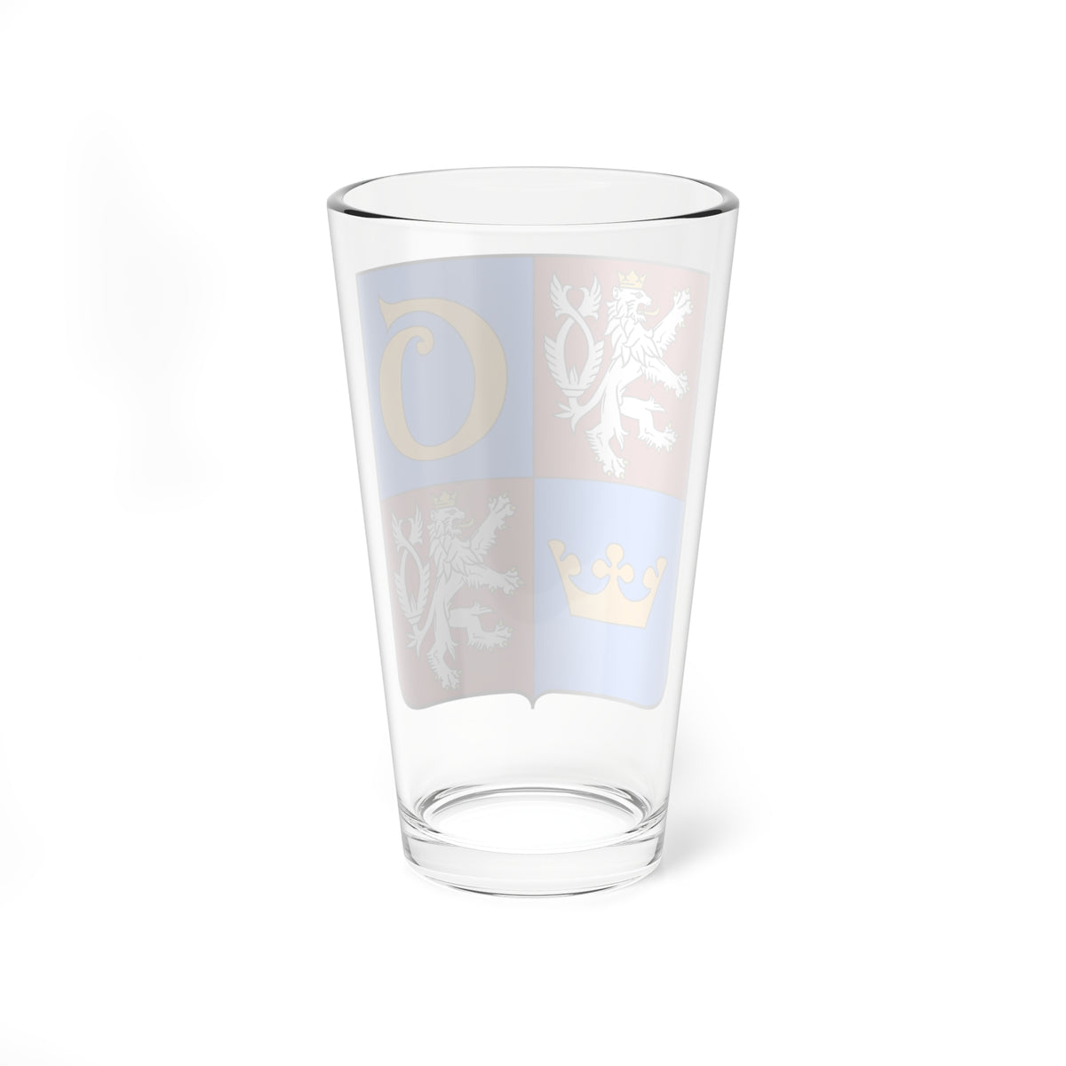 Hradec Kralove Region CoA CZ (Czech Republic) (Coat of Arms) Pint Glass 16oz