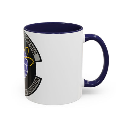 87th Communications Squadron (U.S. Air Force) Accent Coffee Mug