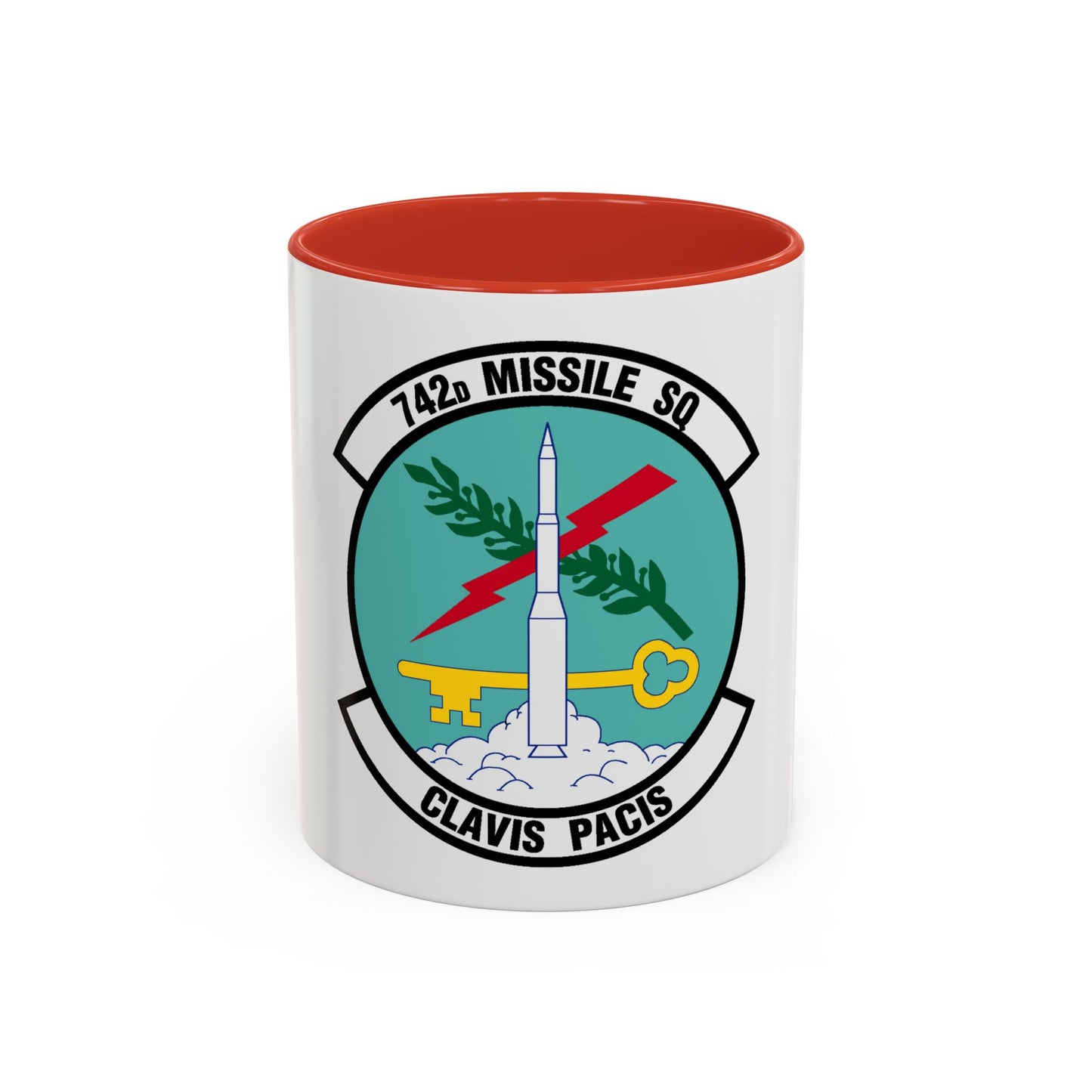 742 Missile Squadron AFGSC (U.S. Air Force) Accent Coffee Mug