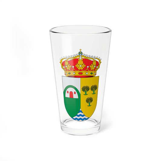 Escudo de Dehesas de Guadix (Spain) (Coat of Arms) Pint Glass 16oz