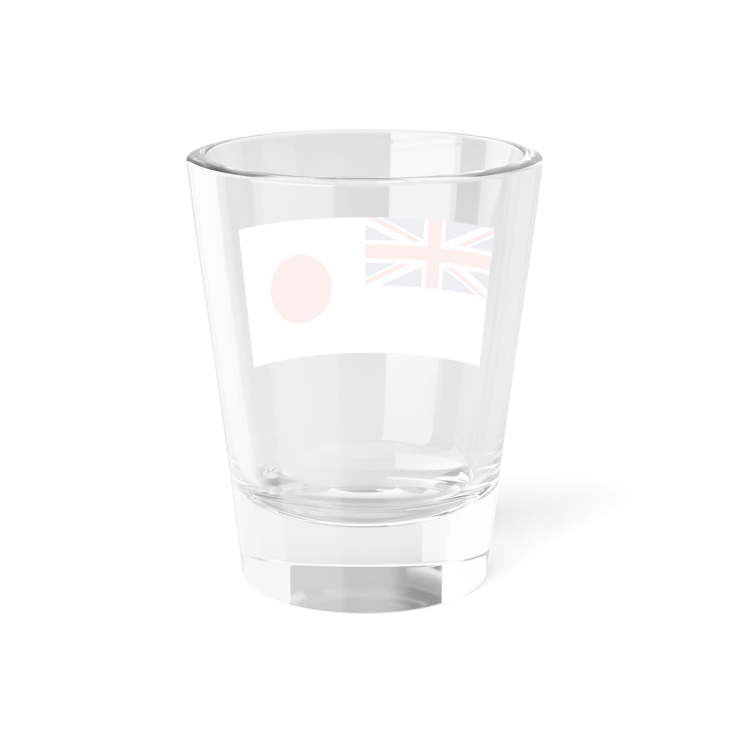 UKJapan flag (United Kingdom) Shot Glass 1.5oz