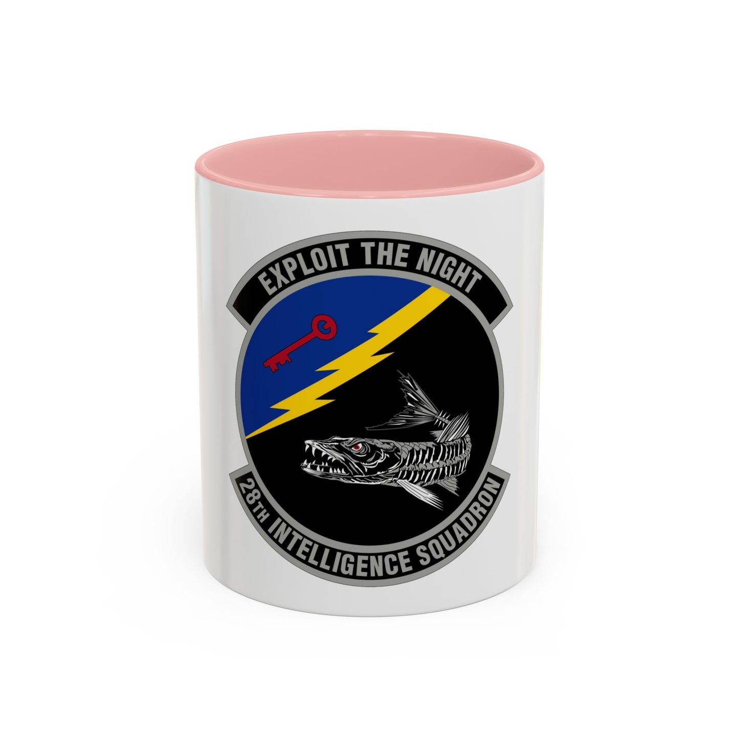 28 Intelligence Squadron AFRC (U.S. Air Force) Accent Coffee Mug