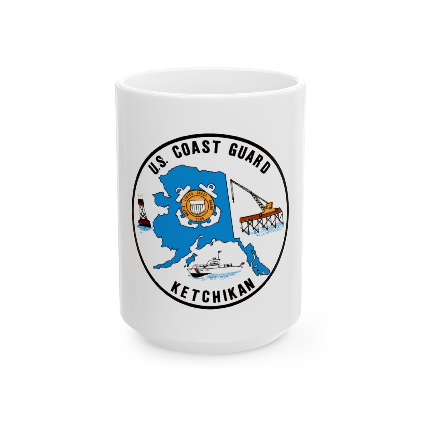USCGC Planetree WLB 307 (U.S. Coast Guard) White Coffee Mug