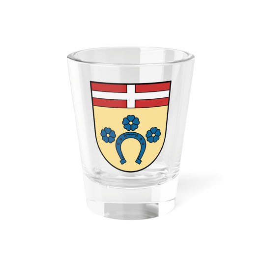 Kovel Raion coat of arms lesser (Ukraine) (Coat of Arms) Shot Glass 1.5oz