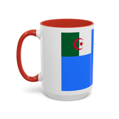 Naval Jack of Algeria - Accent Coffee Mug
