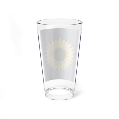 Flag of Kansas 1925-1927 (United States) Pint Glass 16oz