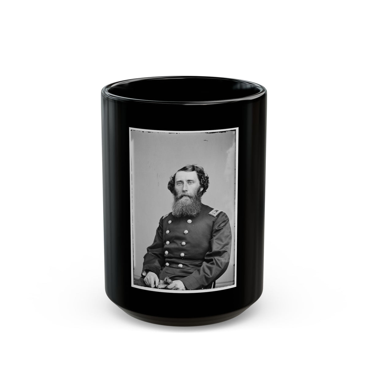 Untitled 004 (U.S. Civil War) Black Coffee Mug