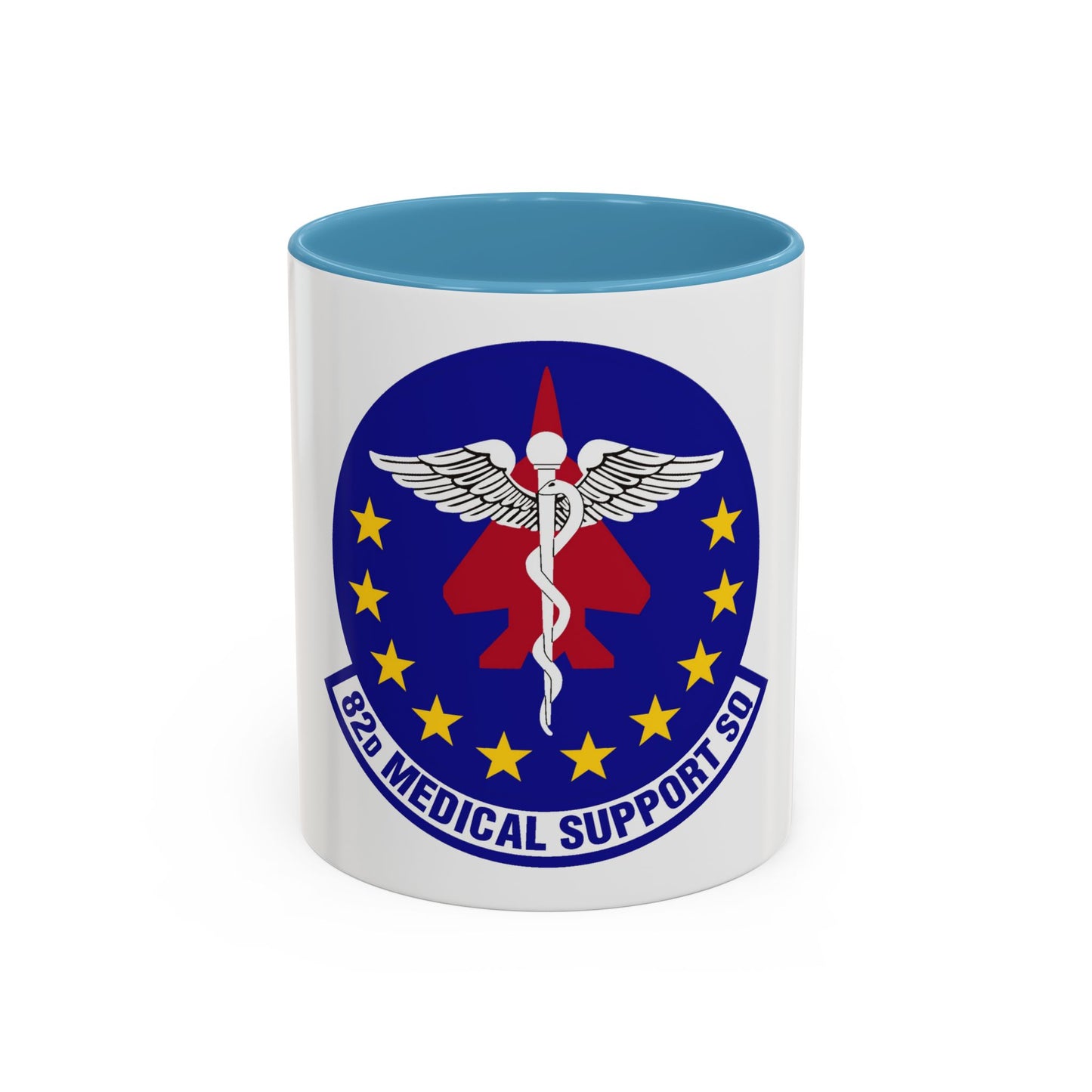 82d Medical Support Squadron (U.S. Air Force) Accent Coffee Mug