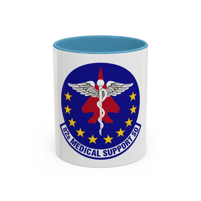 82d Medical Support Squadron (U.S. Air Force) Accent Coffee Mug
