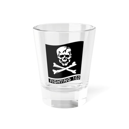 VFA 103 Jolly Rogers (U.S. Navy) Shot Glass 1.5oz