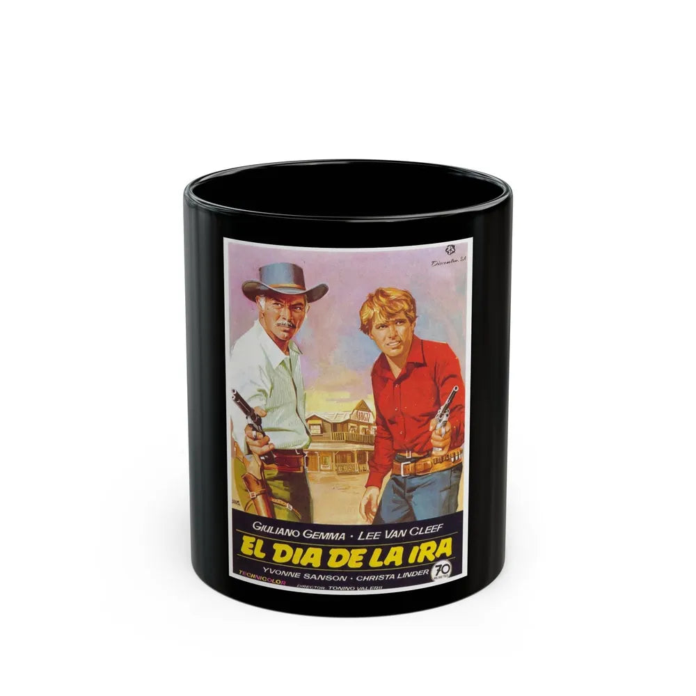 DAY OF ANGER (SPANISH) 2 1967 Movie Poster - Black Coffee Mug-11oz-Go Mug Yourself