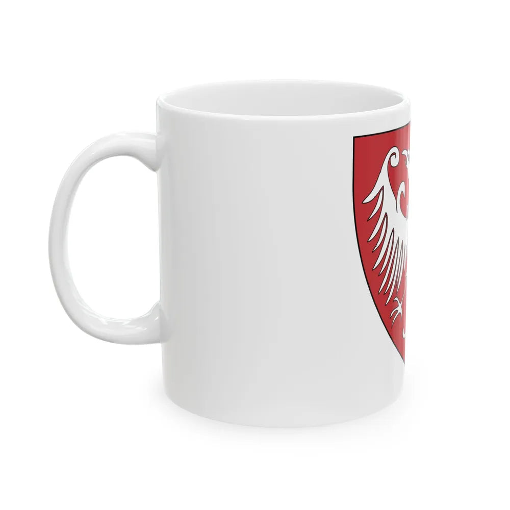 Coat of arms of the Nemanic Dynasty - White Coffee Mug-Go Mug Yourself