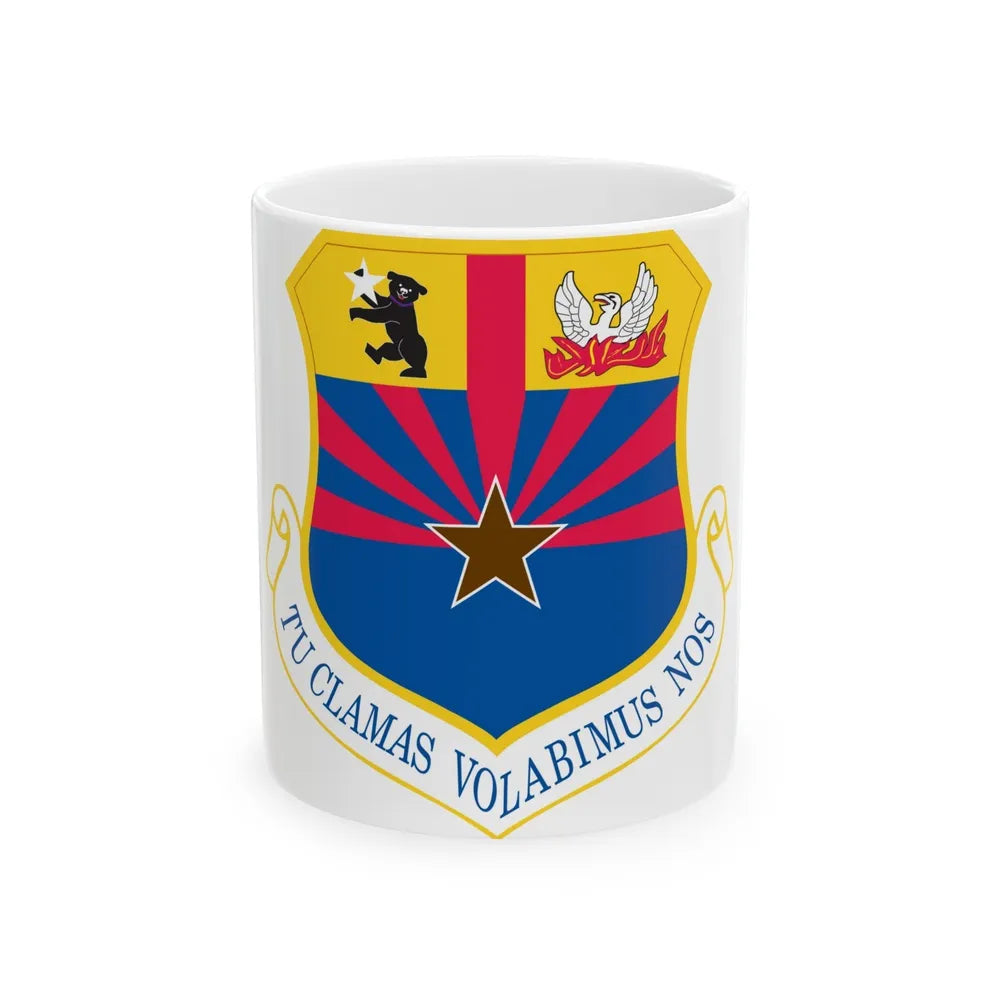 161st Air Refueling Wing (U.S. Air Force) White Coffee Mug-11oz-Go Mug Yourself