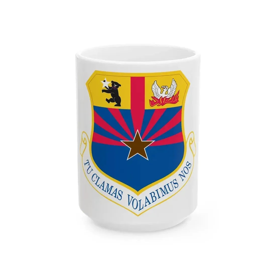 161st Air Refueling Wing (U.S. Air Force) White Coffee Mug 15oz - Go Mug Yourself