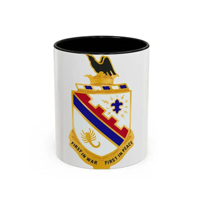 161st Infantry Regiment (U.S. Army) Accent Coffee Mug 11oz Black - Go Mug Yourself