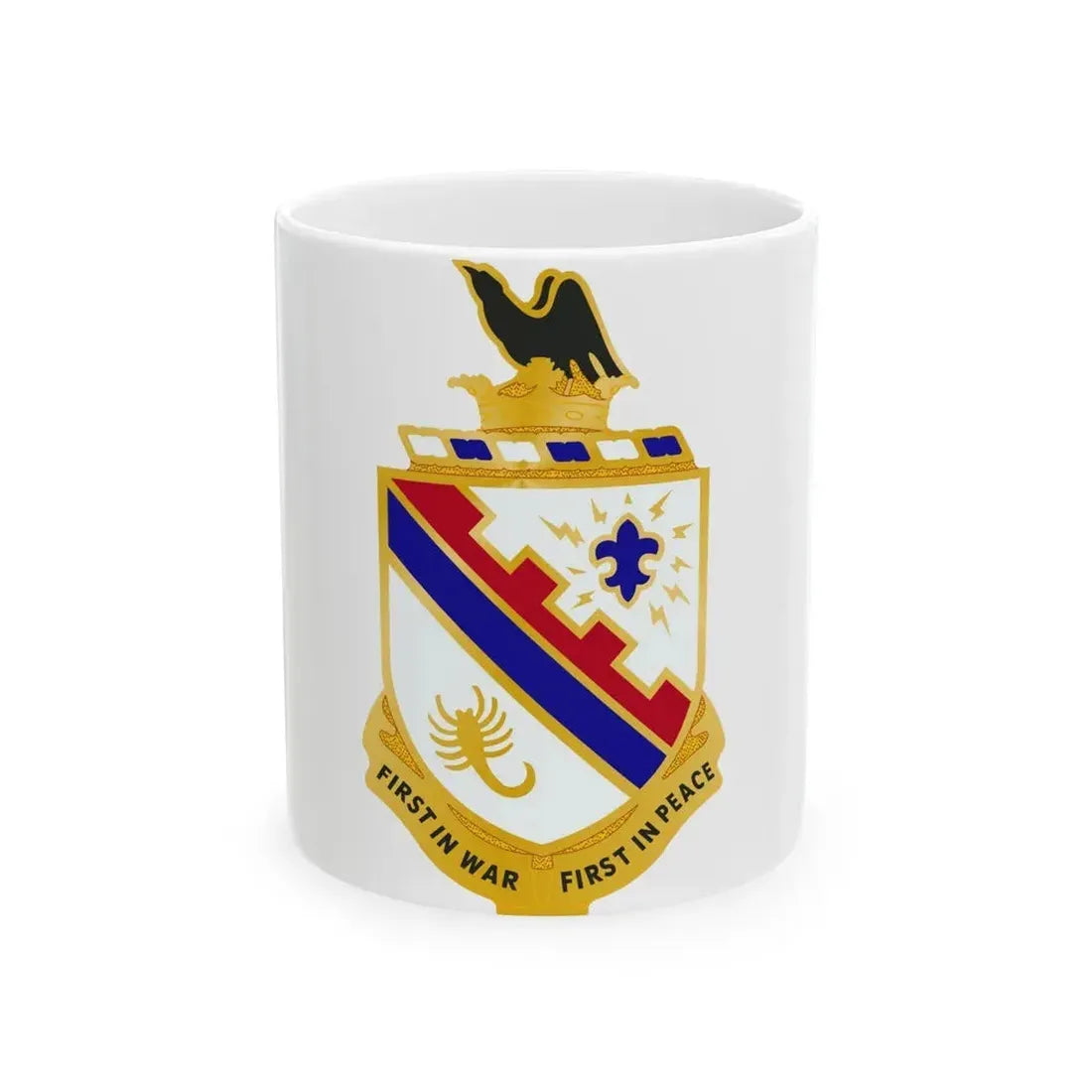 161st Infantry Regiment (U.S. Army) White Coffee Mug - Go Mug Yourself