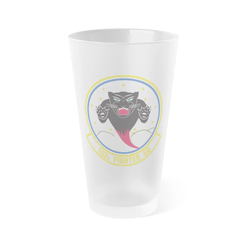 162 Fighter Squadron (U.S. Air Force) Frosted Pint Glass 16oz-16oz-Frosted-Go Mug Yourself