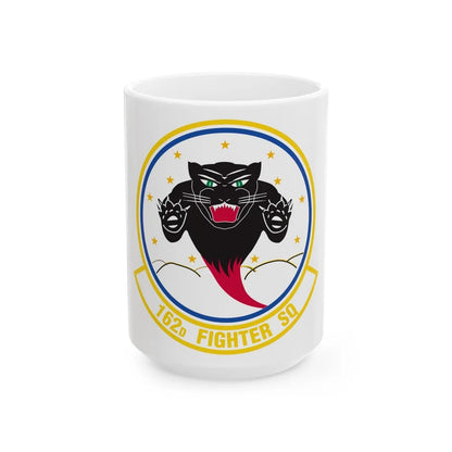 162 Fighter Squadron (U.S. Air Force) White Coffee Mug-15oz-Go Mug Yourself