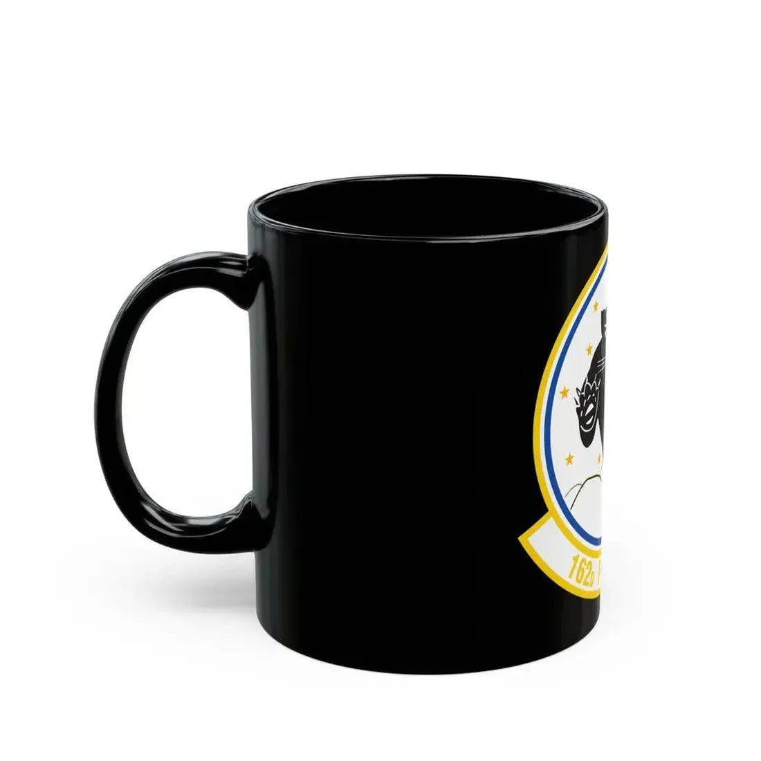 162 Fighter Squadron (U.S. Air Force) Black Coffee Mug - Go Mug Yourself