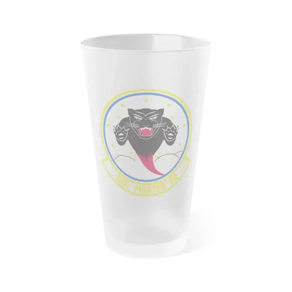 162 Fighter Squadron (U.S. Air Force) Frosted Pint Glass 16oz 16oz Frosted - Go Mug Yourself