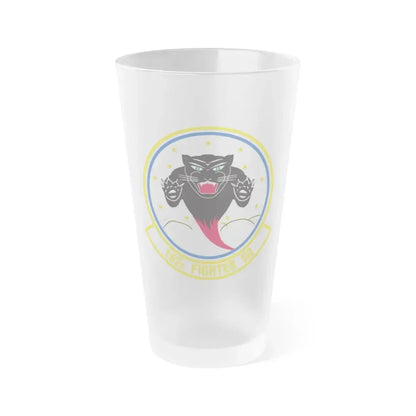 162 Fighter Squadron (U.S. Air Force) Frosted Pint Glass 16oz 16oz Frosted - Go Mug Yourself